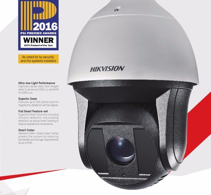 Hikvision Wins CCTV Product of the Year